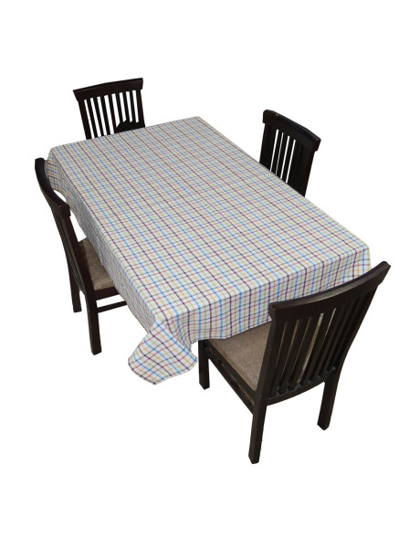 MANTEL ALGODÓN 140X140CM CUADROS MULTICOLOR MANTEL ALGODÓN 140X140CM CUADROS MULTICOLOR