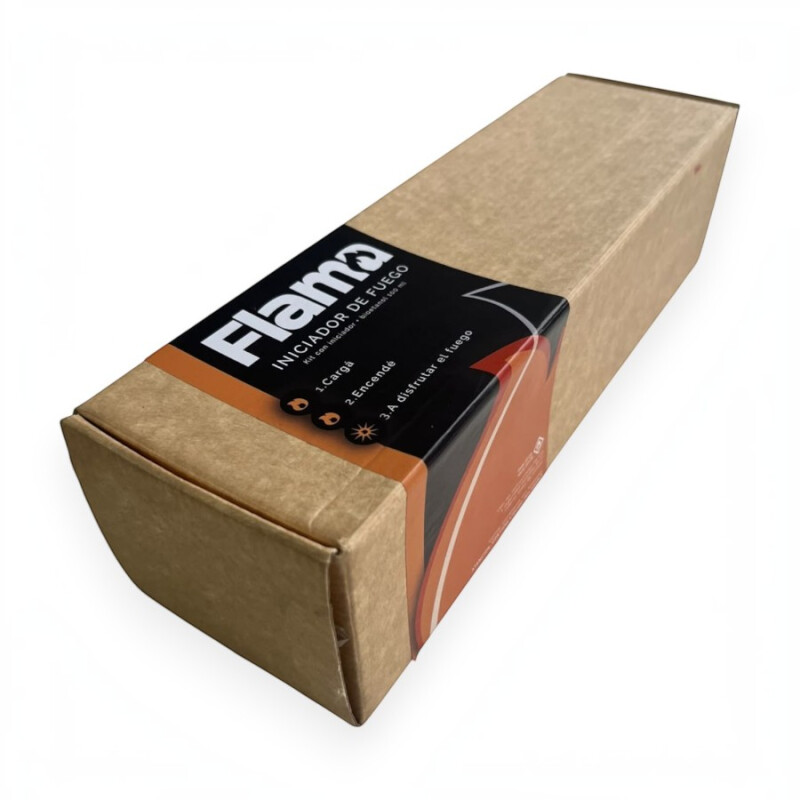 Kit iniciador de fuego Flama con bioetanol y caja para regalo Kit iniciador de fuego Flama con bioetanol y caja para regalo