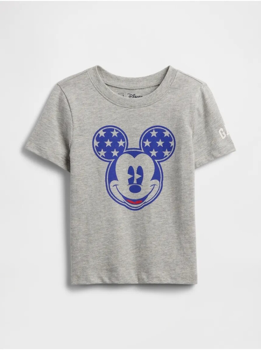 Remera Disney Toddler Niño - Light Heather Grey B08 