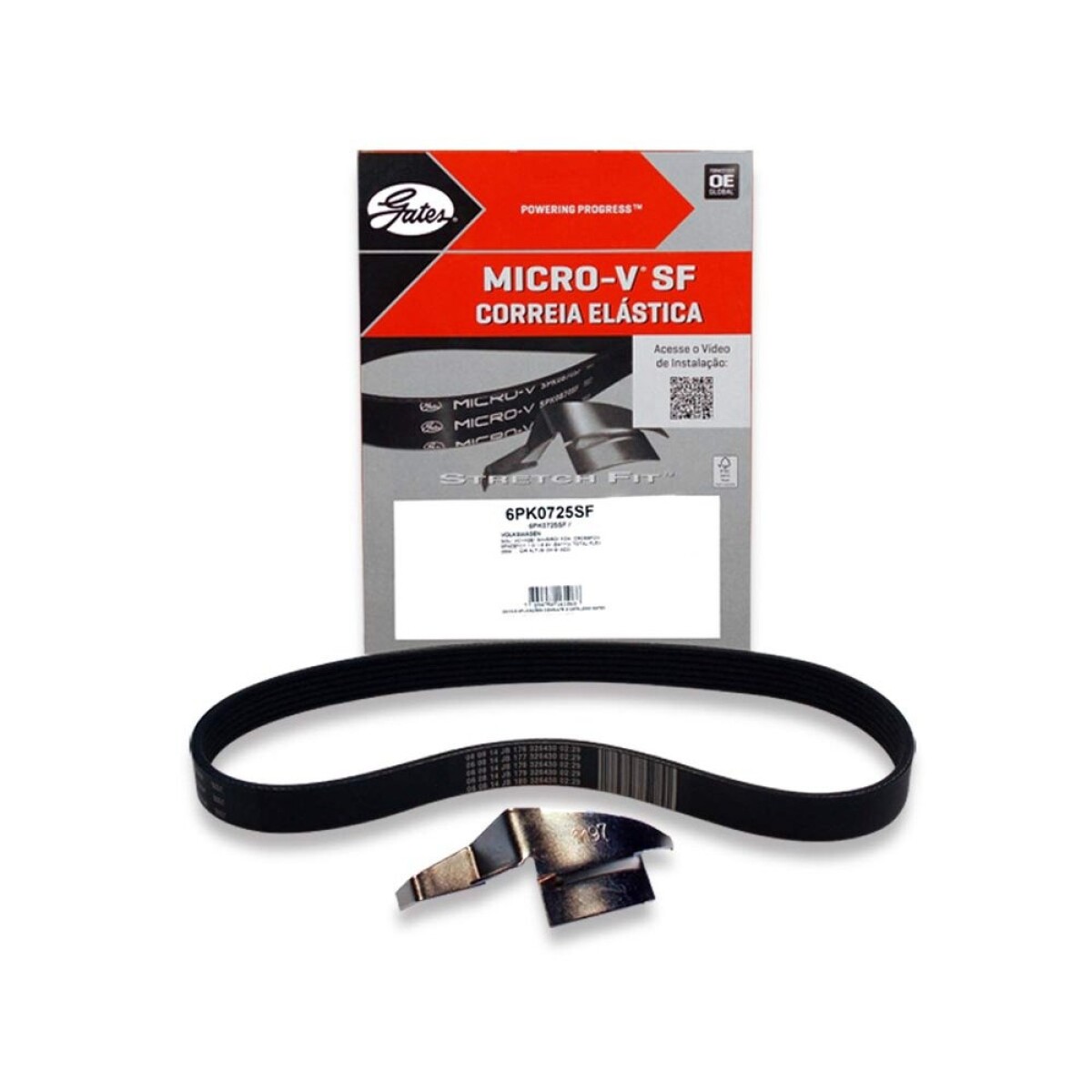 CORREA ALTERNADOR CHEVROLET DIR. HIDRAULICA PRISMA ONIX GATES 