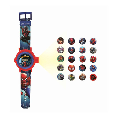 Reloj Infantil Digital Con Proyector Lexibook Spiderman