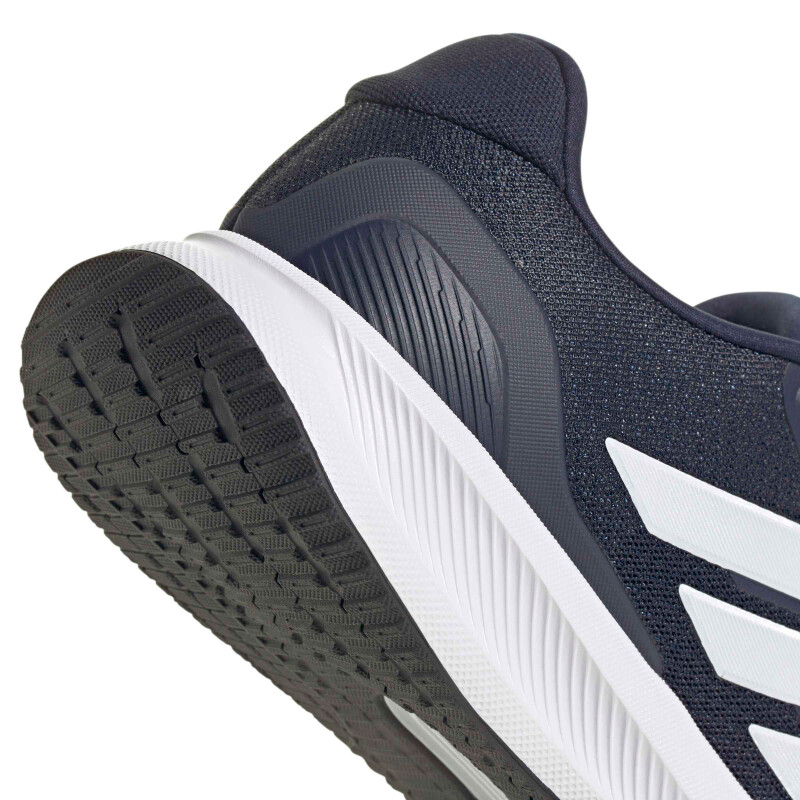 Championes de Hombre Adidas Running Runfalcon 5 Azul Marino - Blanco