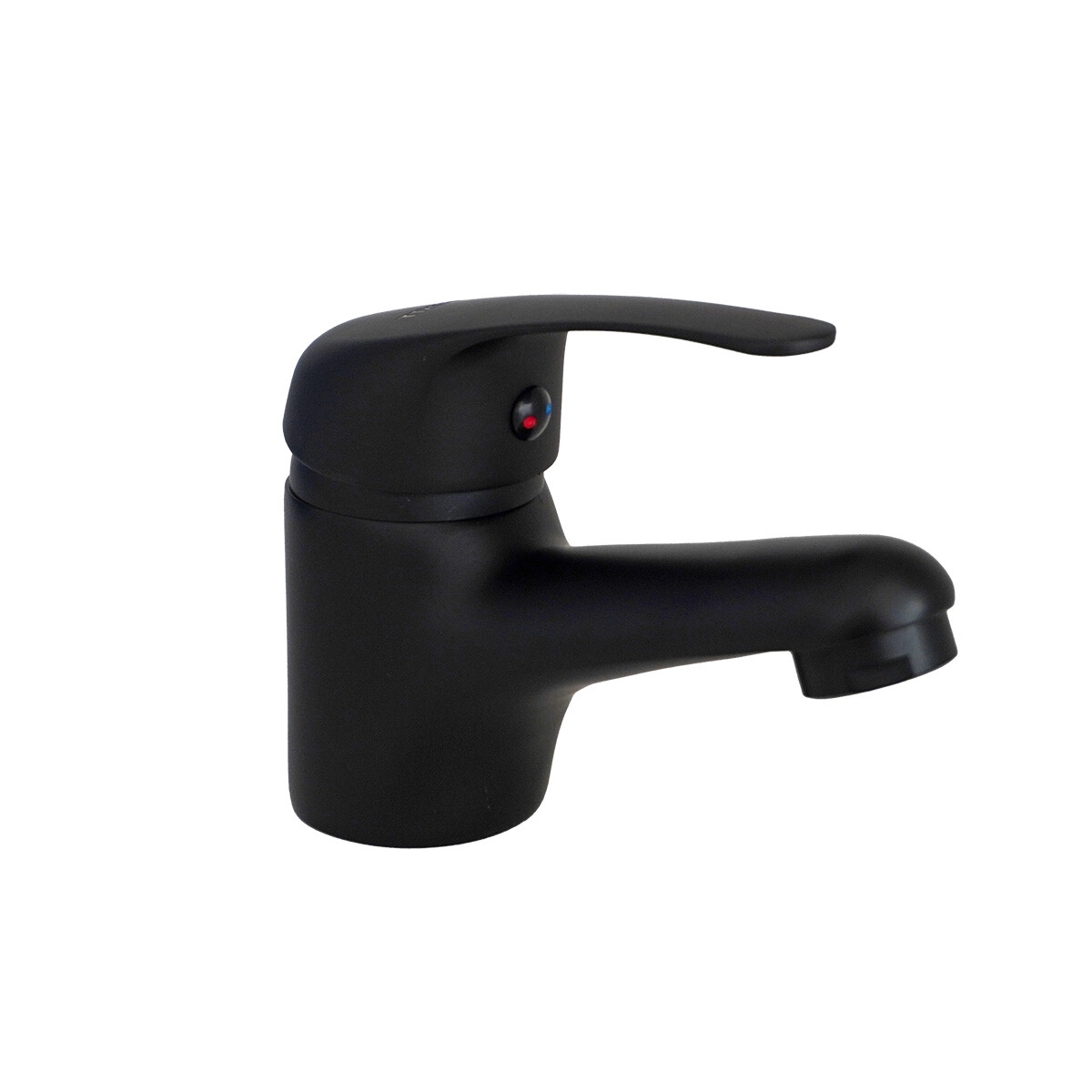 Grifería Monocomando De Lavatorio Bajo Modelo Gavilan Negro Trevi 