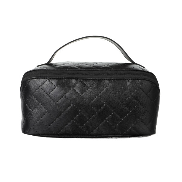 Necessaire acolchonado negro