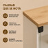 Cristalero ComboHome Rattan Estantes 2 Puertas 180cm Calidad Blanco 1