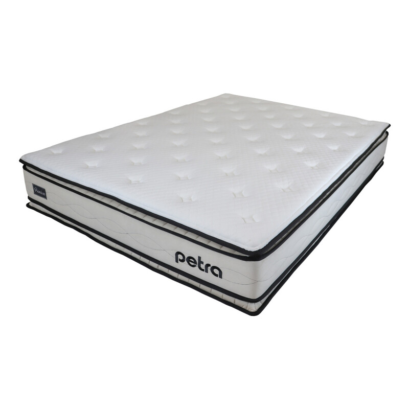 Sommier Somier Colchón 2p 30cm 150 Kg Reversible D45 Pillow Color Blanco Sommier Somier Colchón 2p 30cm 150 Kg Reversible D45 Pillow Color Blanco