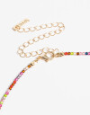 Collares Cortos Lucky charm Collar Corto Beads Facetados - Combinacion Multicolor