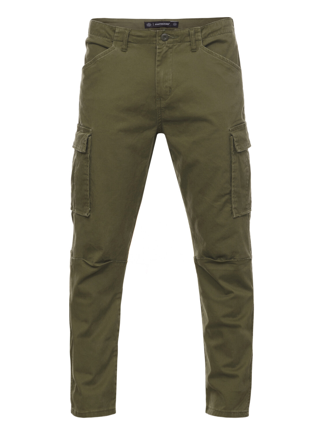 Pantalon cargo slim - verde de Hombre — Cuatroases