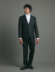 220714 TRAJE SLIM FIT HARRINGTON URBAN Negro