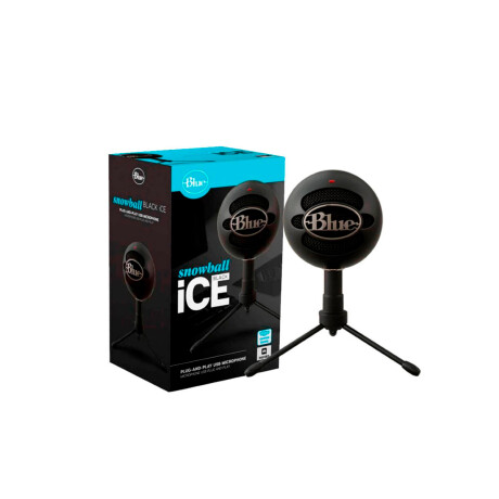 Micrófono Logitech BLUE 988-000510 Snowball Ice Negro Micrófono Logitech BLUE 988-000510 Snowball Ice Negro