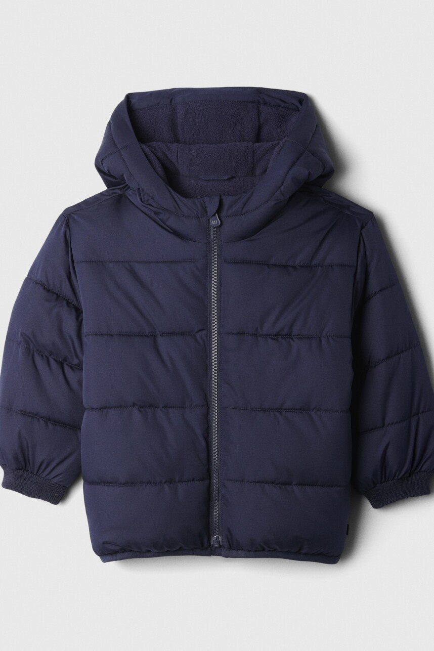 Campera Puffer Warm Toddler Niño Navy Uniform