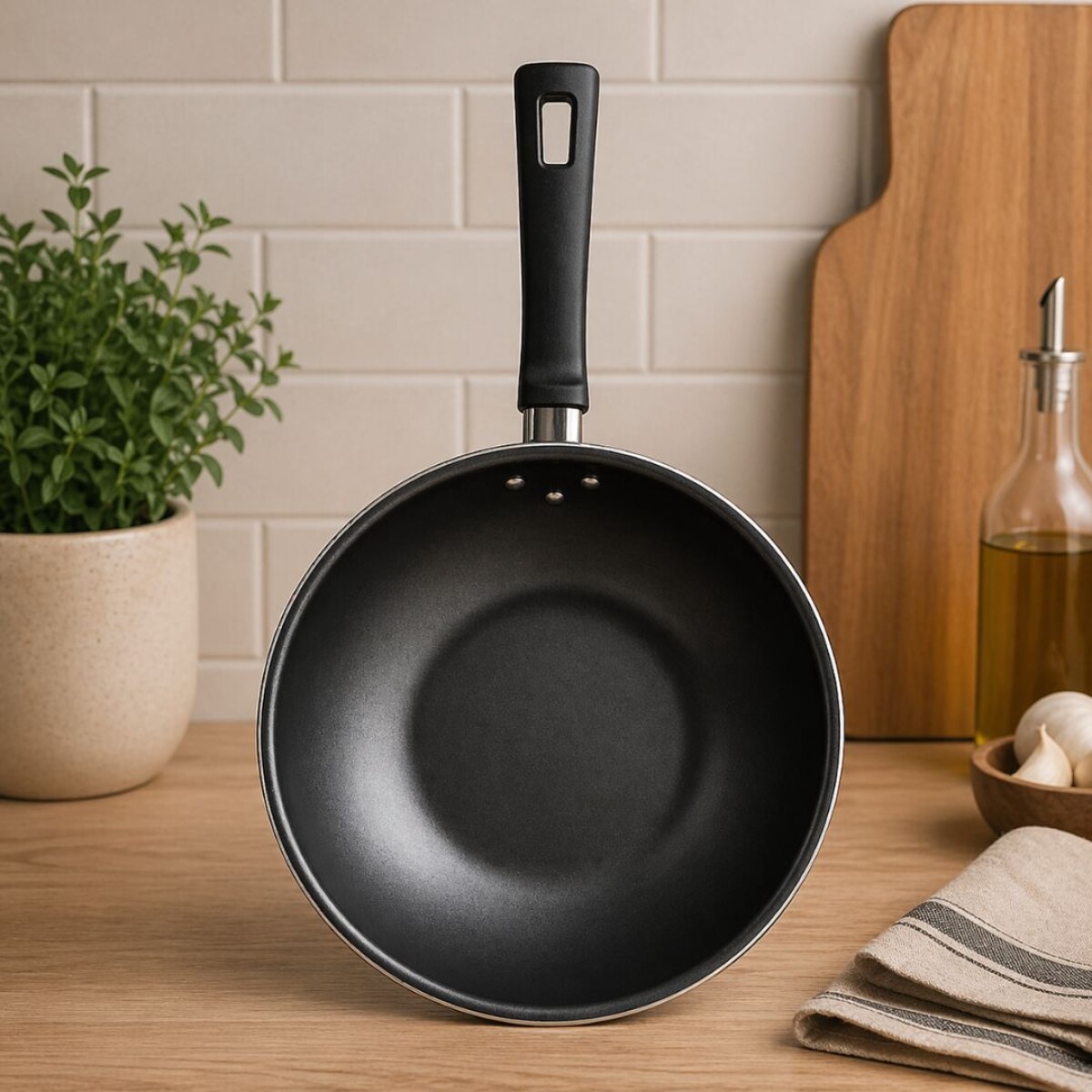 WOK TRAMONTINA 2.2LTS LORETO 24CM 