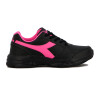 Championes Mujer Diadora Wimbledon Negro-Fucsia