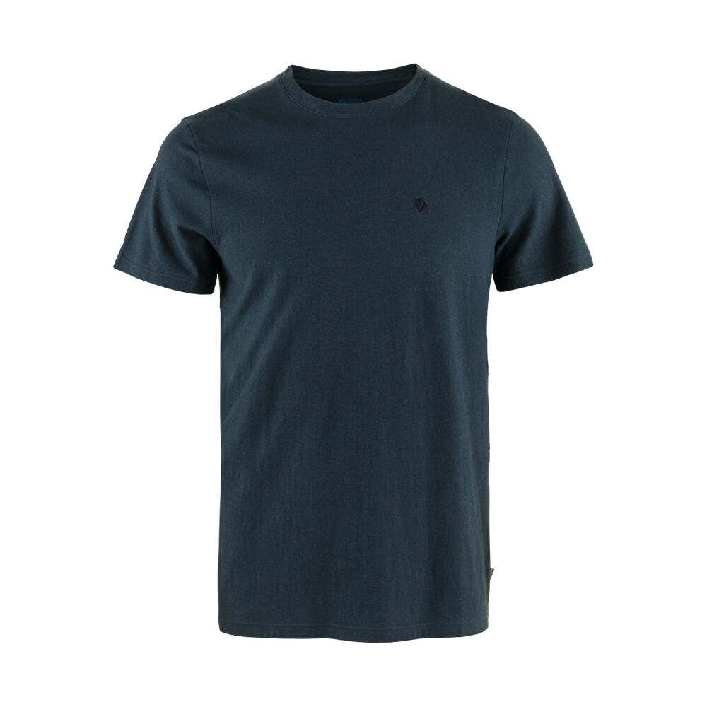 Polo Fjallraven Hemp Blend T-shirt M Hombre Dark Navy