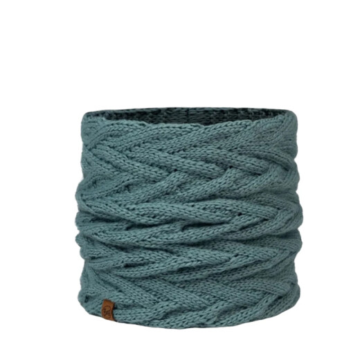 Bufanda Buff Knitted & Fleece Neckwarmer Caryn - Celeste Bufanda Buff Knitted & Fleece Neckwarmer Caryn - Celeste