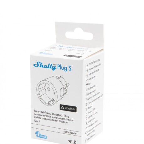 Enchufe Smart Shelly Plug S GEN3 Pm Wi-fi 001