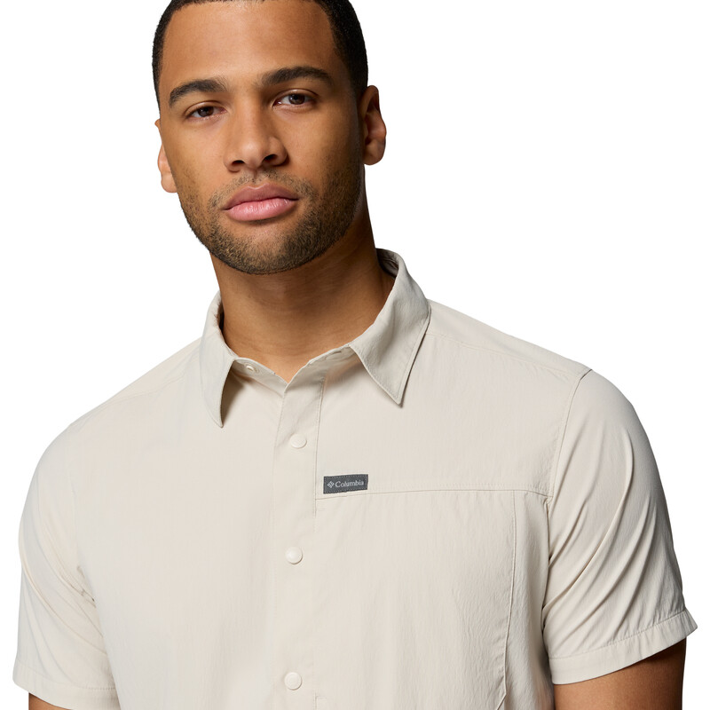 Camisa Sage Peak SS Hombre DARK STONE