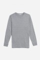 Remera básica m/l GRIS