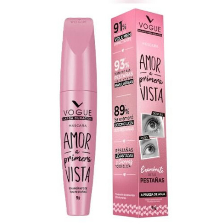 VOGUE MASCARA DE PESTAÑA AMOR A PRIMERA VISTA TONO NEGRO VOGUE MASCARA DE PESTAÑA AMOR A PRIMERA VISTA TONO NEGRO