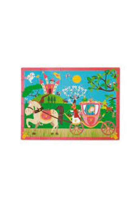 PUZZLE CARRUAJE DE PRINCESAS PUZZLE CARRUAJE DE PRINCESAS