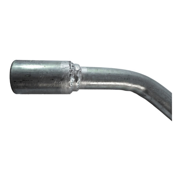 Brazo galvanizado curvo 11/4" de 1 metro B41007