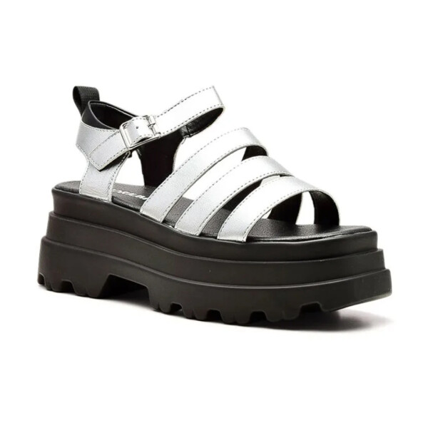 PLATAFORMA ASHLEY - KORIUM PLATEADO