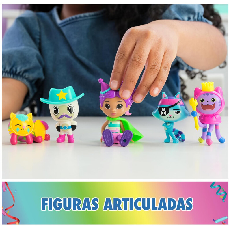 Set de figuras Celebración La Casa de Muñecas de Gabby Set de figuras Celebración La Casa de Muñecas de Gabby