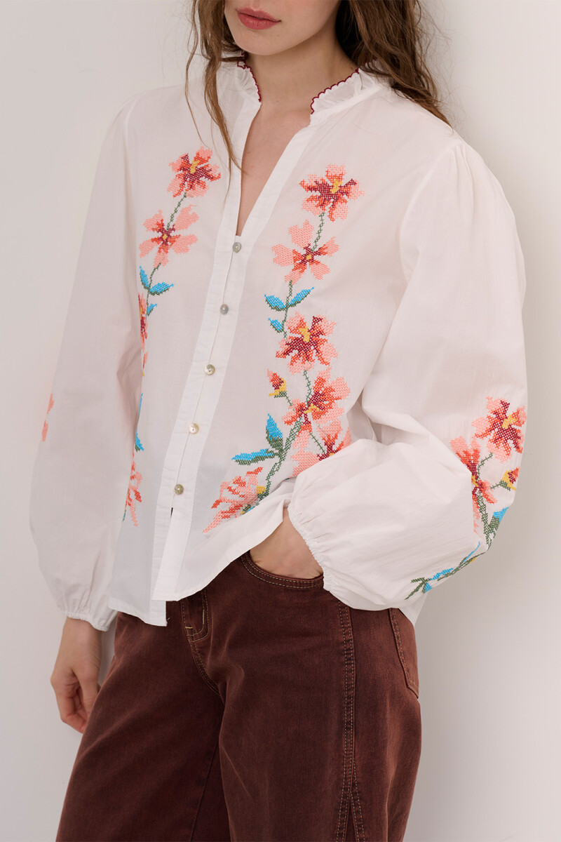 CAMISA CRUZ ROSA