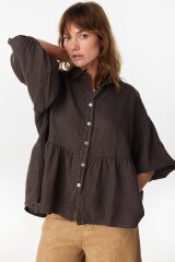 Camisa Duna Chocolate