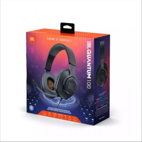 Auriculares Gamer JBL Quantum Q100 Negro Con Micrófono Auriculares Gamer JBL Quantum Q100 Negro Con Micrófono