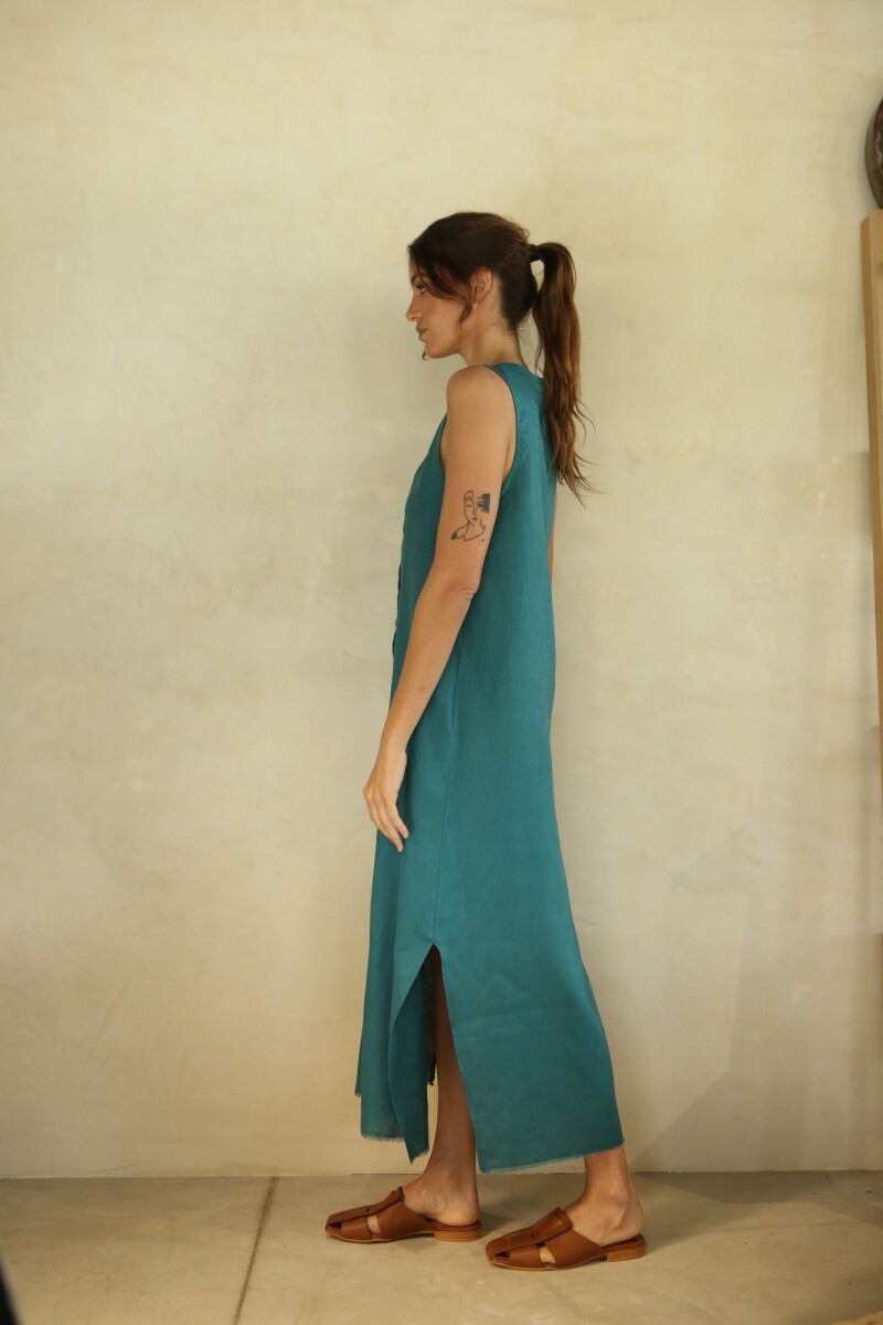 VESTIDO VESTA Petroleo