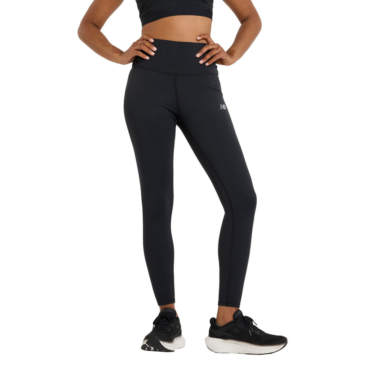 Calza de Mujer New Balance Harmony High Rise - Negro 
