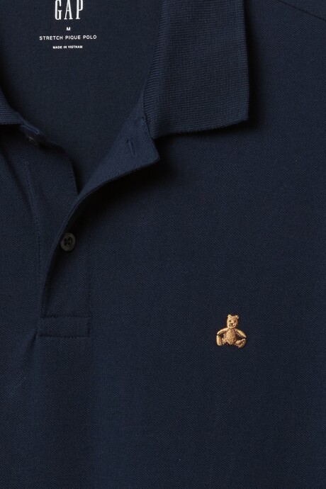 Remera Polo Osito Brannan Hombre Tapestry Navy