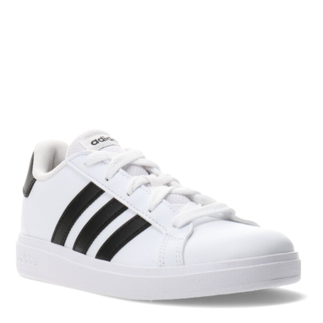 Championes Infantiles Adidas Grand Court Kids Blanco - Negro
