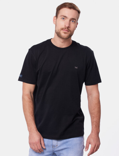 REMERA LISA Negro