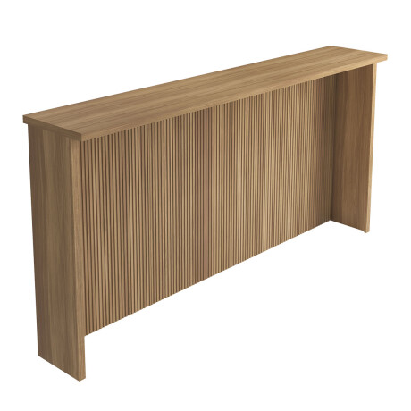 Barra Isla MDF 200cm Canelada GAMAS DE BEIGE