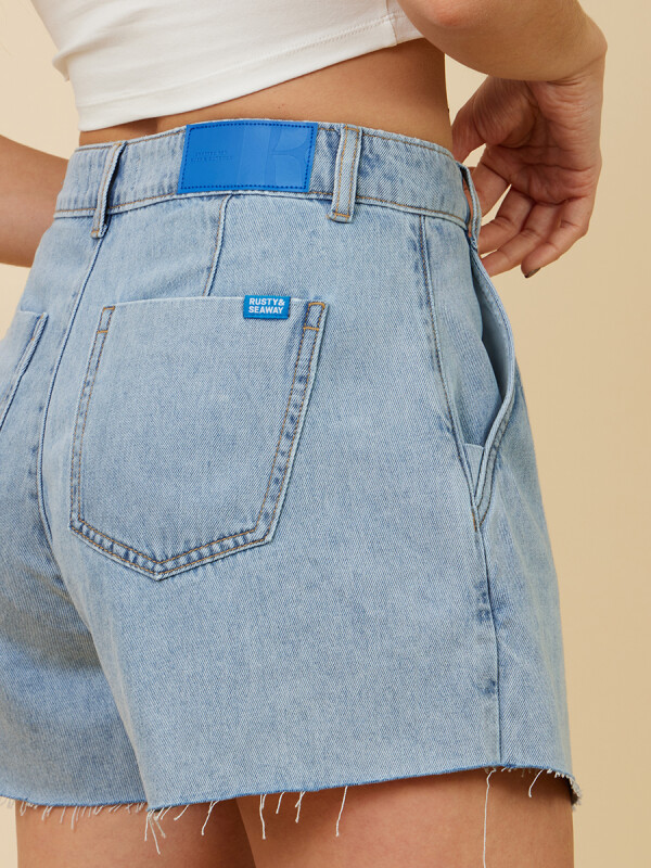 SHORT ODRA RUSTY Azul Claro