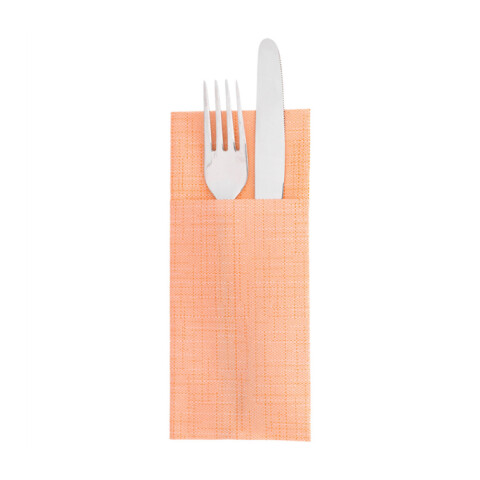 SERVILLETA MANDARINA DRY COTTON AIRLAID CANGURITO 33x40 - 50 uds Servilleta Mandarina Dry Cotton Airlaid Cangurito 33x40 - 50 Uds