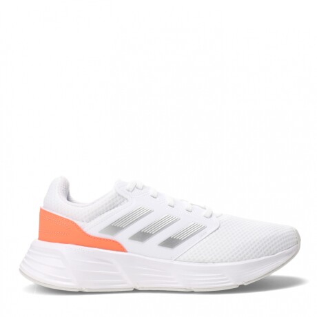 Championes de Mujer Adidas Galaxy 6 Blanco - Plateado - Rosado Coral