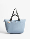 Shopper Shopper Urbana Con Tag Colgante - Azul Gastado