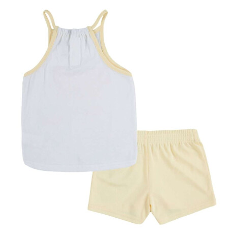 Conjunto All Star Grafhic Set de Niña Amarillo