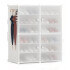 Zapatera Organizador Ropero Estanteria Con Puertas Zapatos Imback PLC001 Blanco Zapatera Organizador Ropero Estanteria Con Puertas Zapatos Imback PLC001 Blanco
