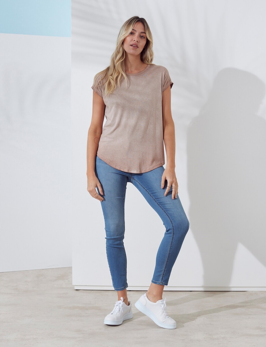 Remera Modal - Tostado 