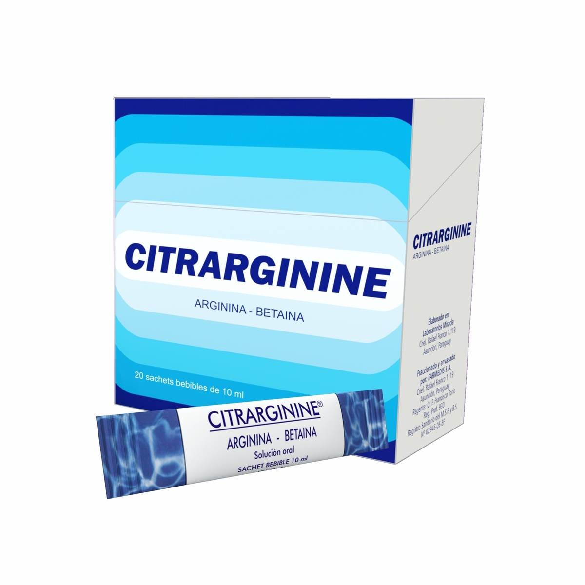 CITRARGININE BEB. CJ X 20 SACHETS 