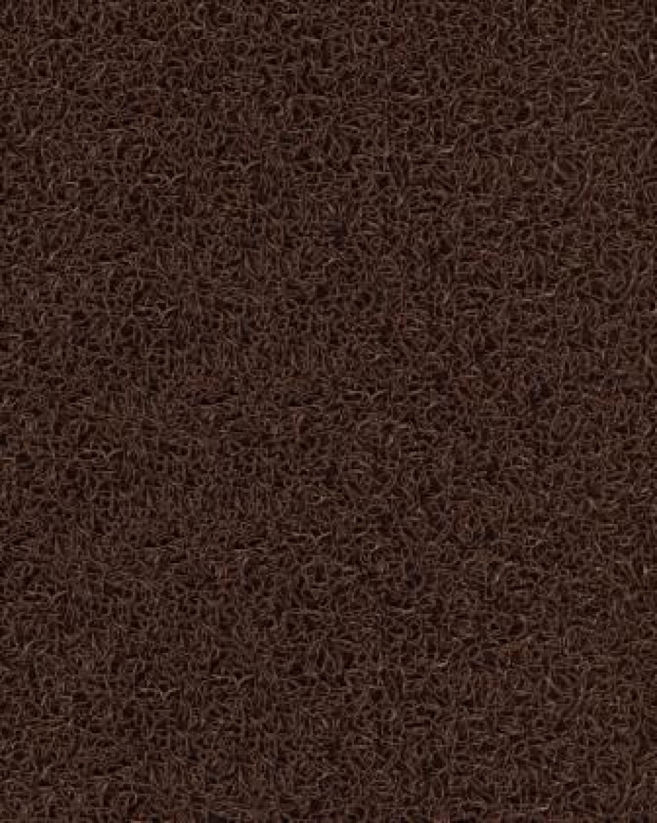 CUSHION MAT LIGHT - FELPUDO CUSHION MAT PVC 'LIGHT A' 1105 BROWN CON BASE ANCHO 1,22M 