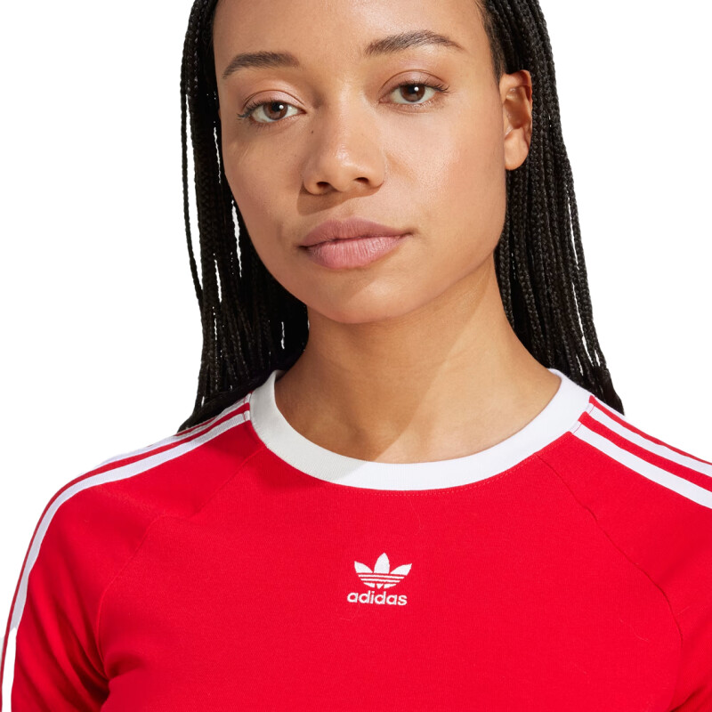 Remera Adidas Adidas 3 S Baby - Rojo Remera Adidas Adidas 3 S Baby - Rojo