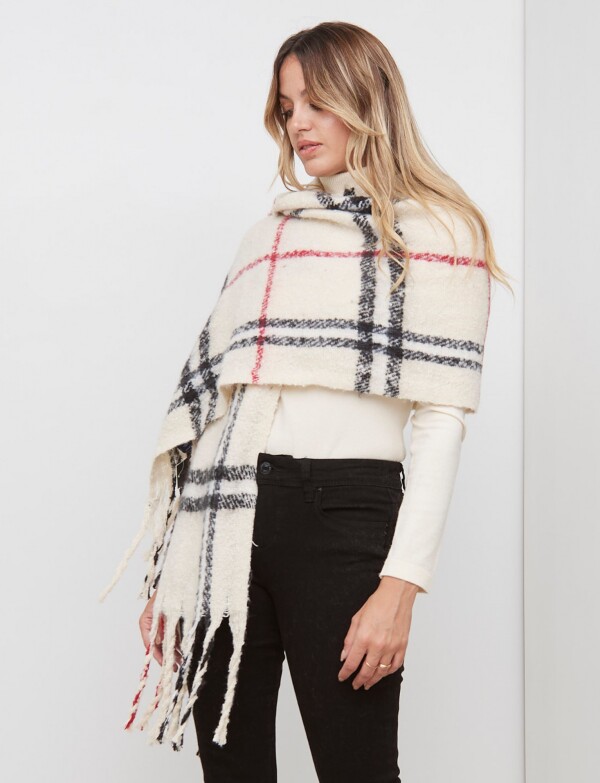 Bufandon Geometrico CRUDO/MULTI