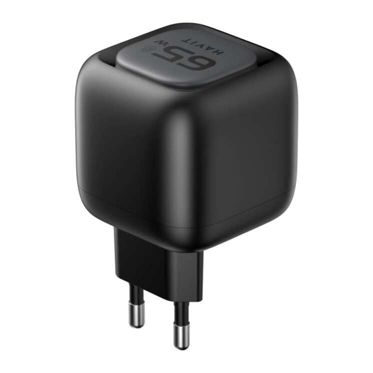 Cargador Havit UC253 GaN 65 W con Cable USB-C Retráctil Cargador Havit UC253 GaN 65 W con Cable USB-C Retráctil