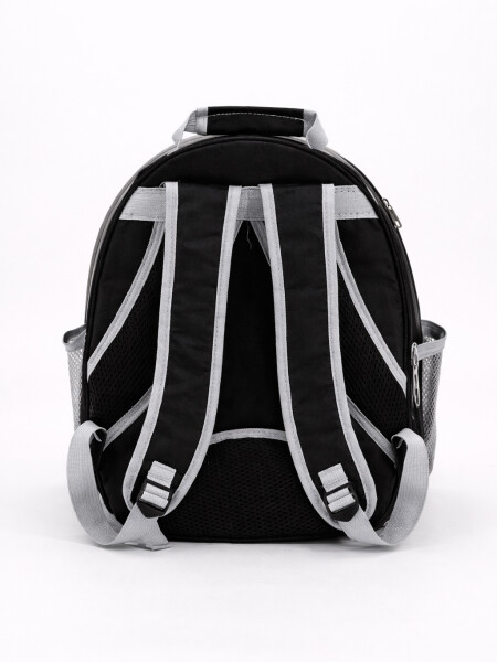 MOCHILA TRANSPORTADORA CON VISOR NEGRO