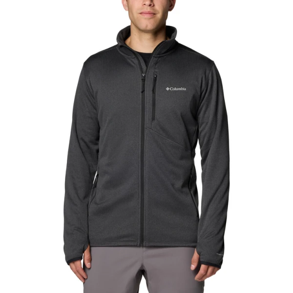 Campera Park View Fleece Hombre BLACK / SHARK